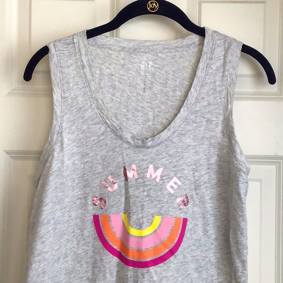 🌴Gap🌈retro “Summer” Tank Top - Picture 1 of 10